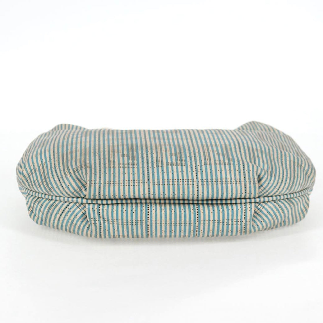 Fendi Denim Perforated Hobo Bag