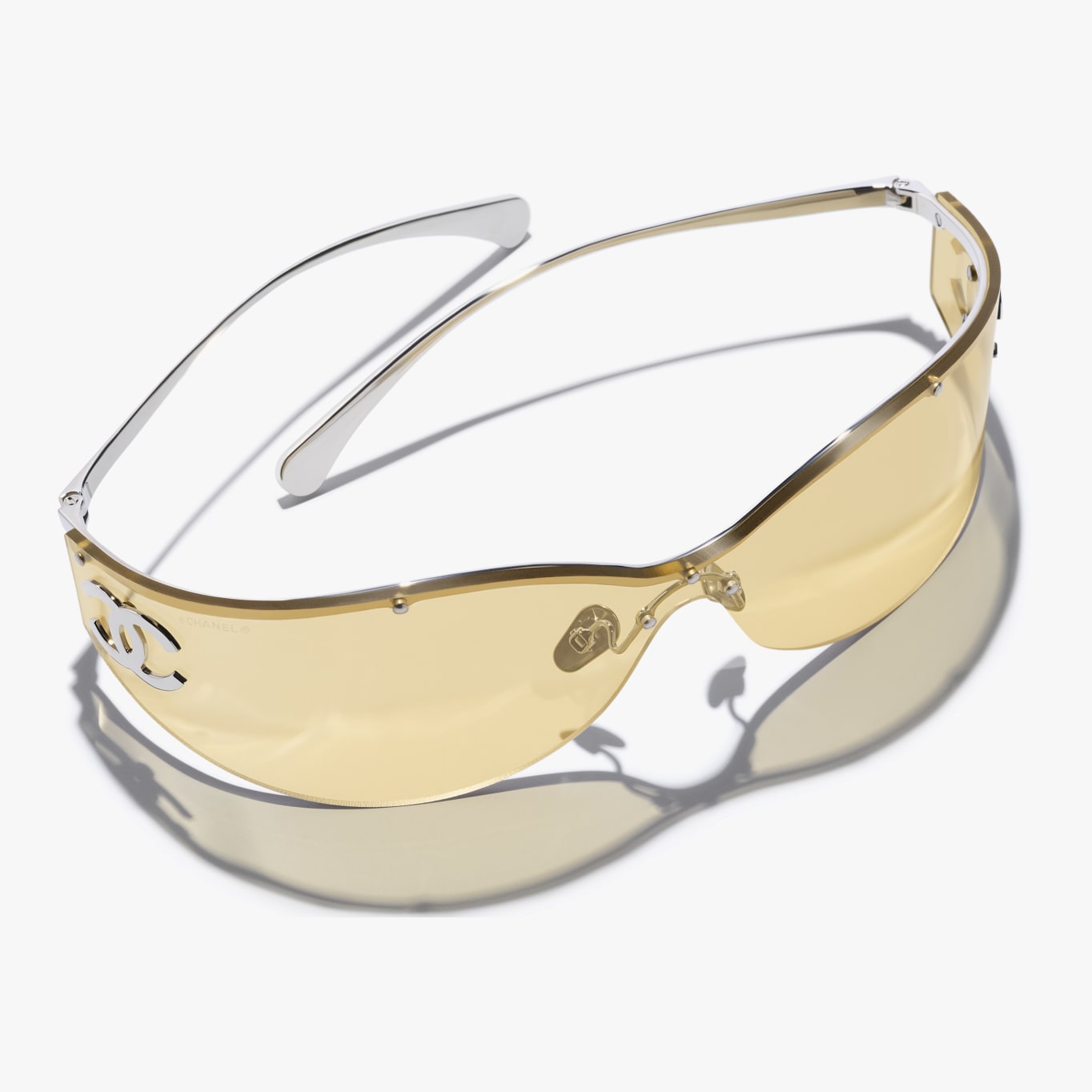 Chanel Rimless Shield Sunglasses
