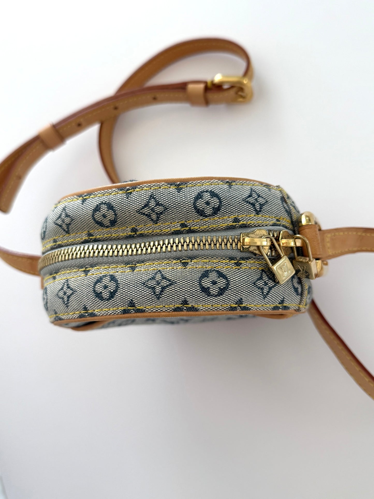 Louis Vuitton Denim Mini Jeanne Crossbody Bag