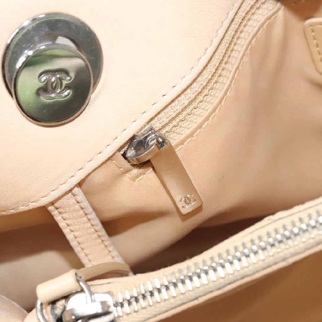 Chanel Quilted Lamb Skin Pagode Bag