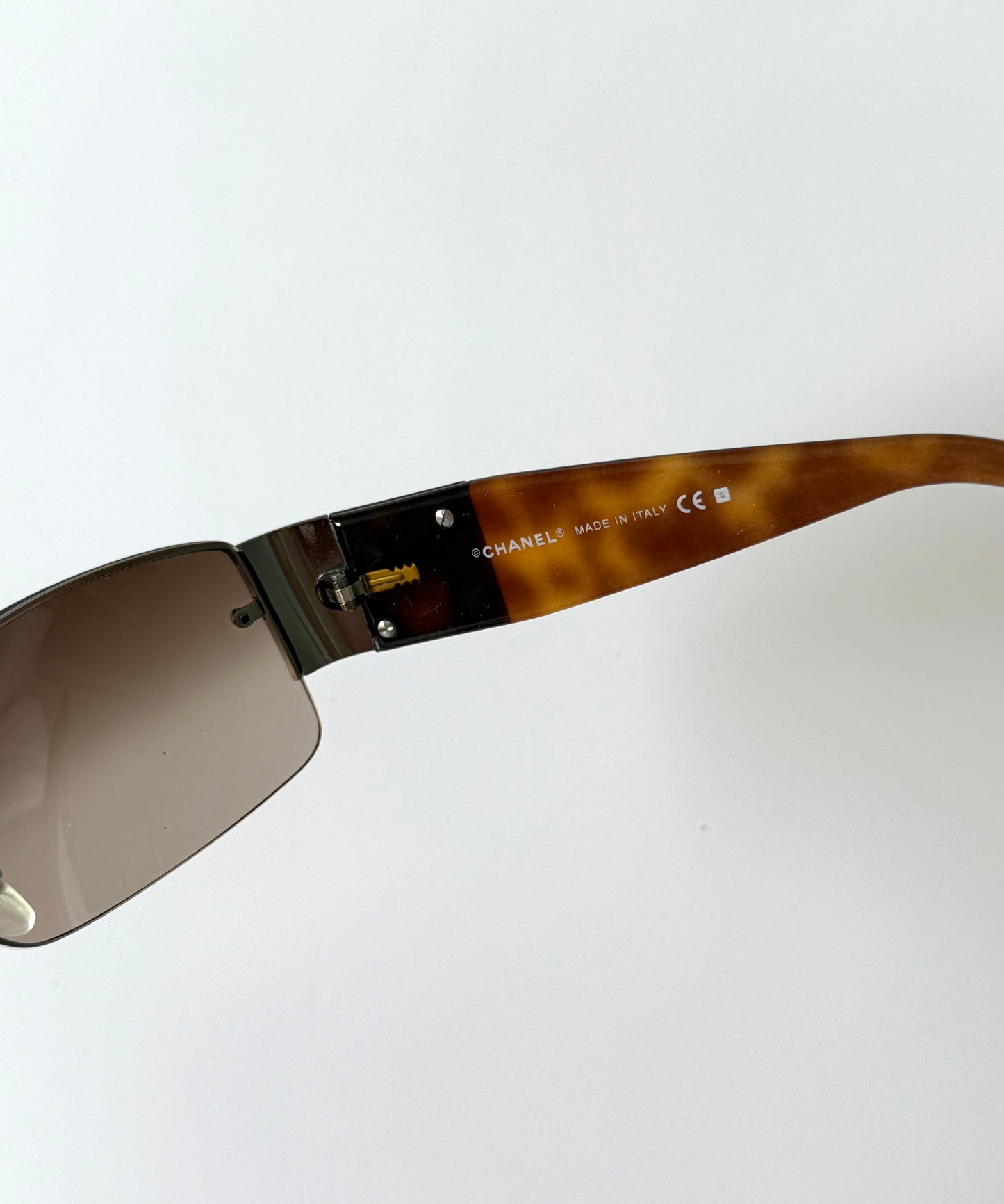 Chanel Diamantè Tortoise Sunglasses