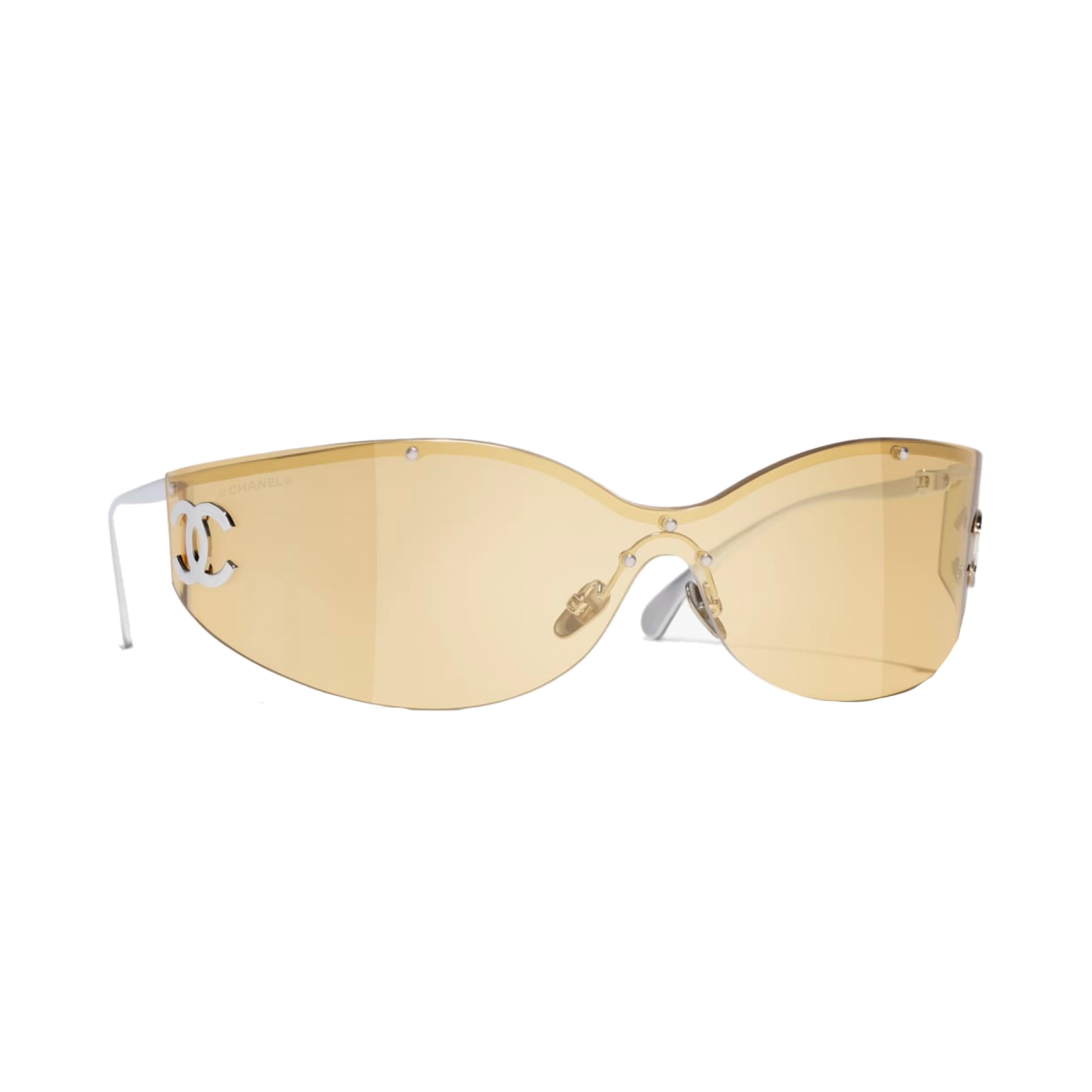 Chanel Rimless Shield Sunglasses – Repurposed Lux