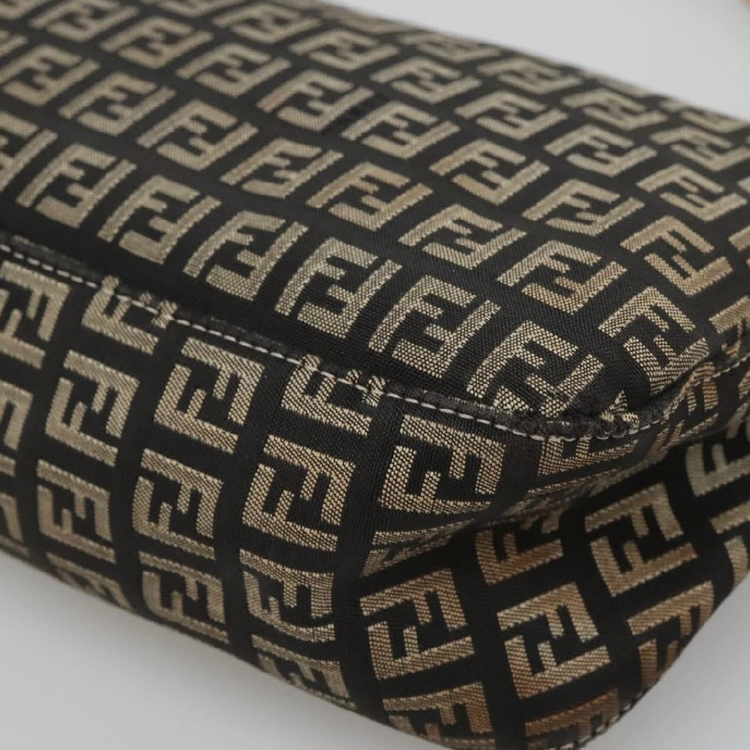 Fendi Zucchino Canvas Mamma Baguette
Shoulder Bag