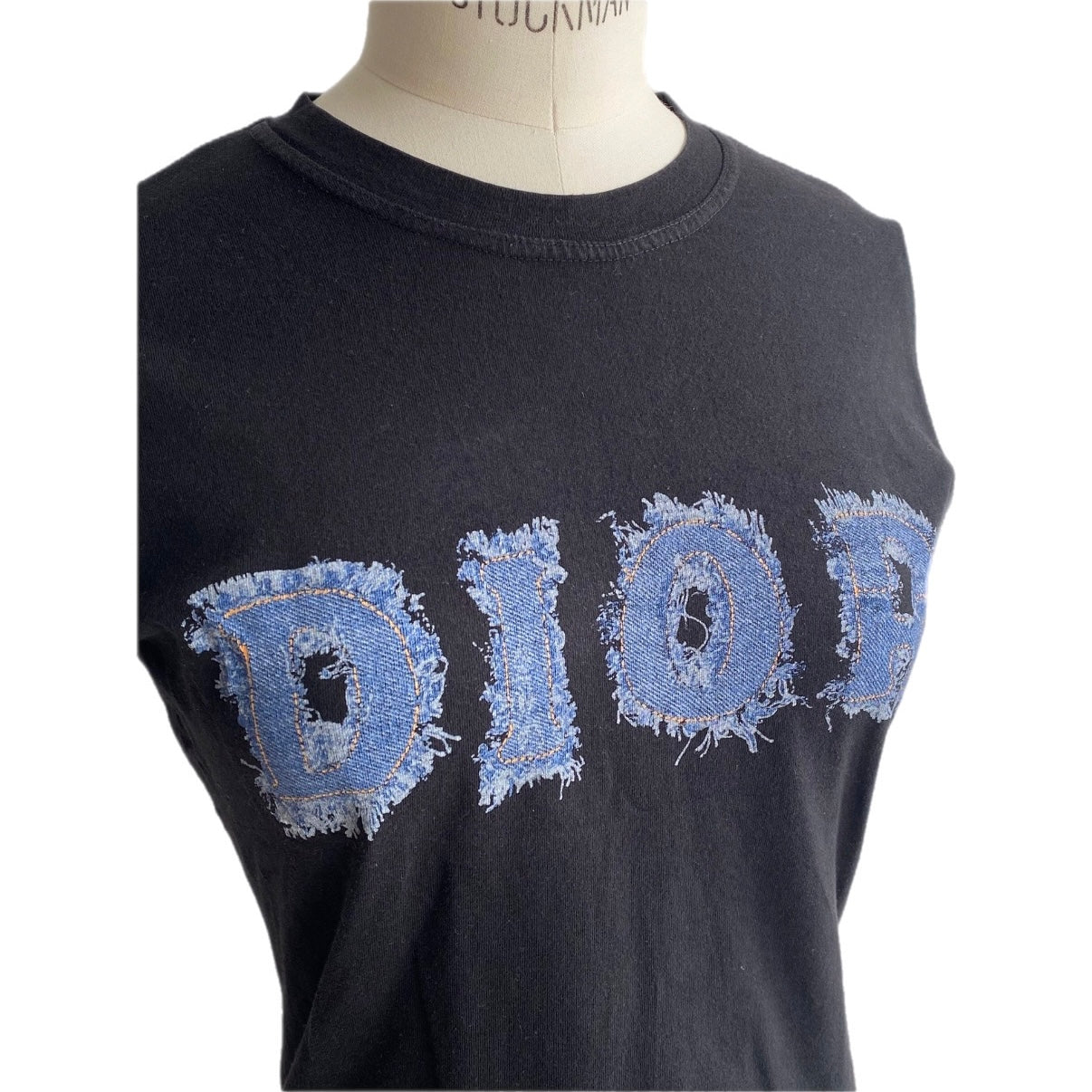 Dior Denim Stitch Top