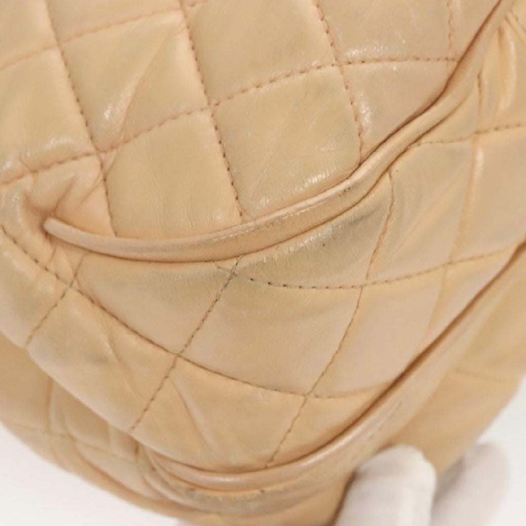 Chanel Quilted Lamb Skin Pagode Bag