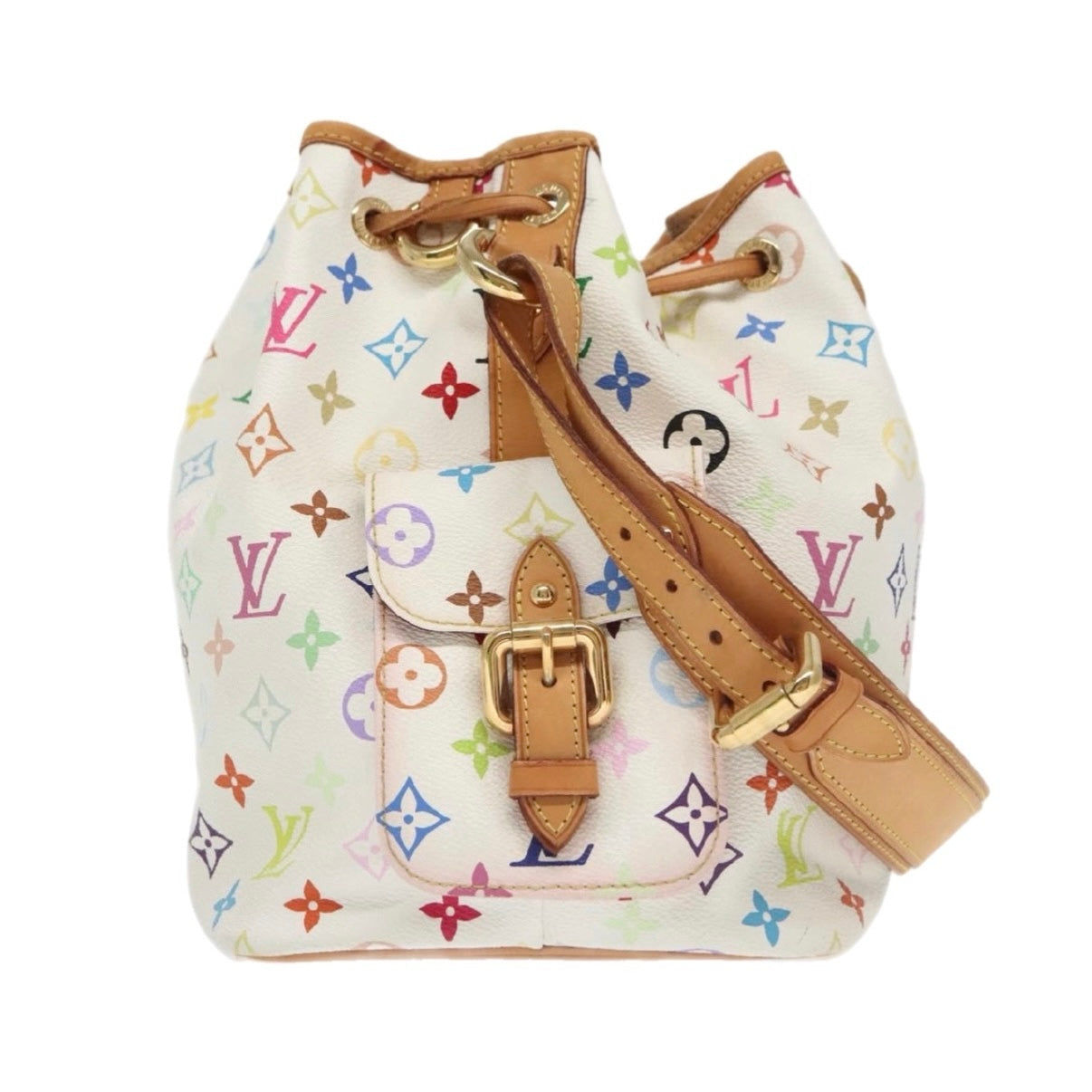 Louis Vuitton Murakami Petit Noe Bucket Bag