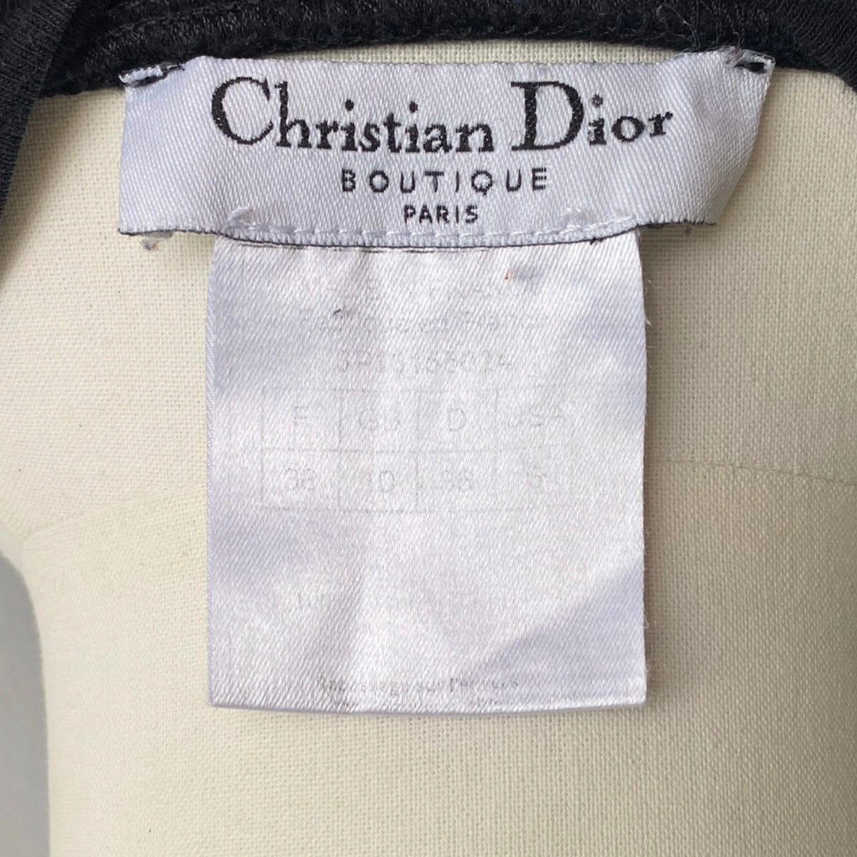 Dior Denim Stitch Top