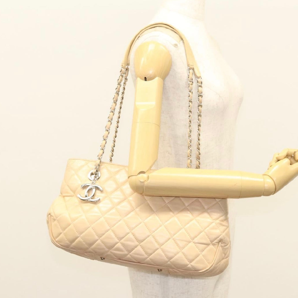 Chanel Quilted Lamb Skin Pagode Bag