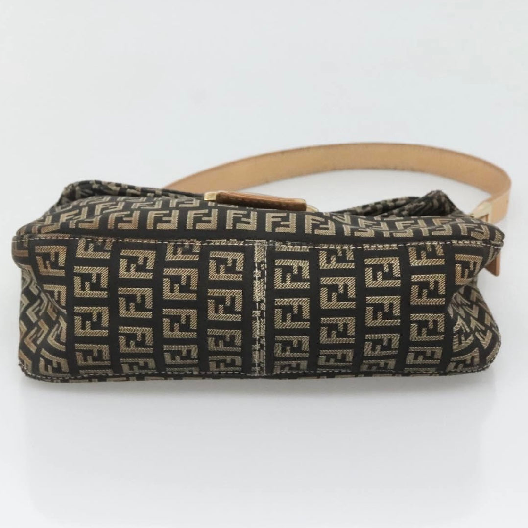 Fendi Zucchino Canvas Mamma Baguette
Shoulder Bag