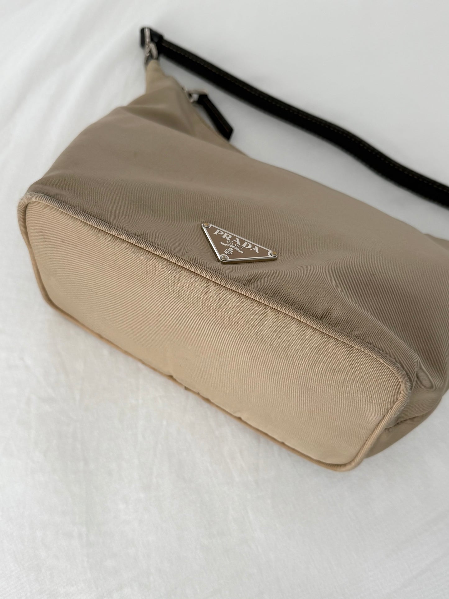 Prada Tessutto Beige Pochette