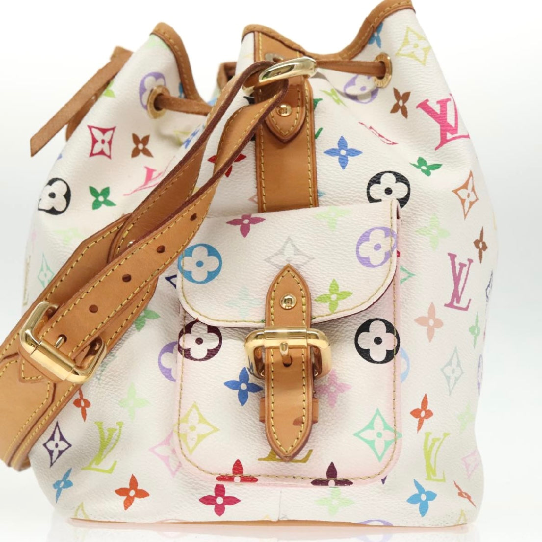 Louis Vuitton Murakami Petit Noe Bucket Bag