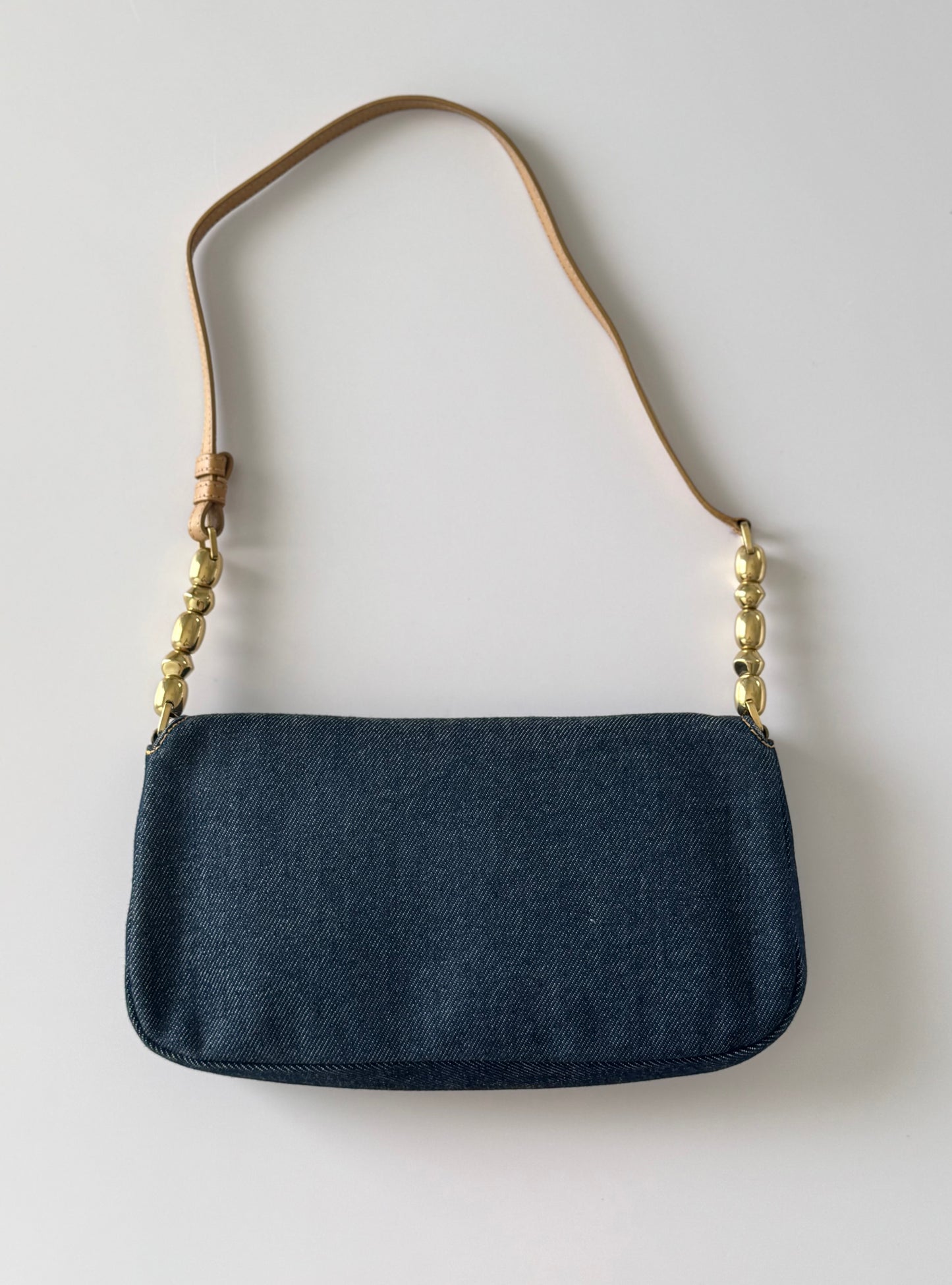 Dior Denim Malice Beaded Bag