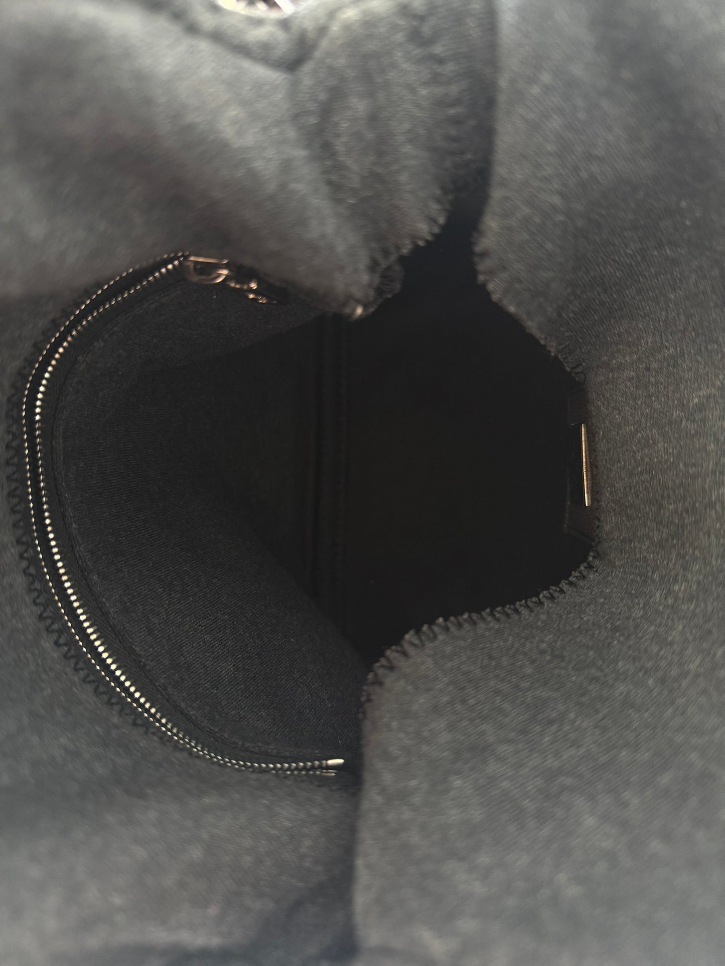 Fendi Mamma Cotton Grey Baguette