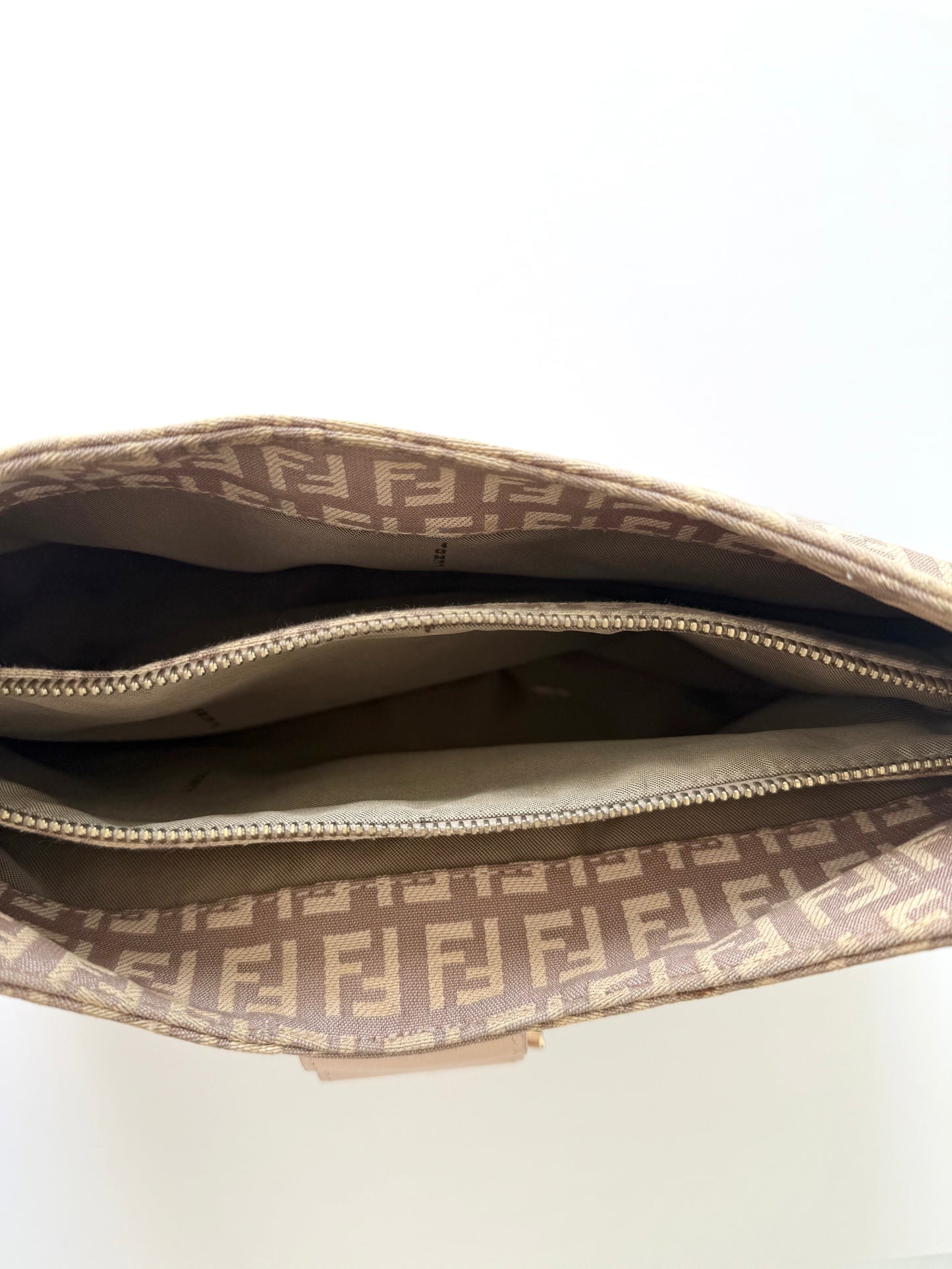 Fendi Pink Mamma Zucchino Hobo