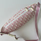 Pink Dior Monogram Bum Bag