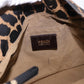 Fendi Leopard Chef Shoulder Bag
