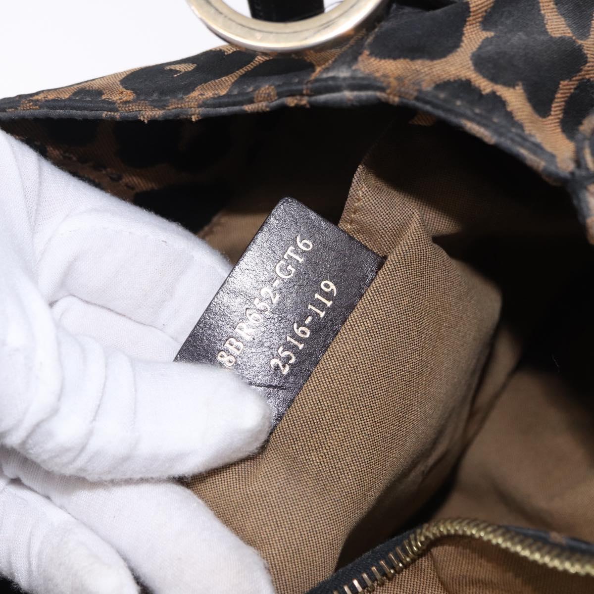 Fendi Leopard Chef Shoulder Bag