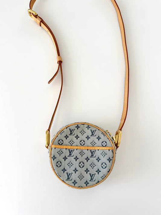 Louis Vuitton Denim Mini Jeanne Crossbody Bag