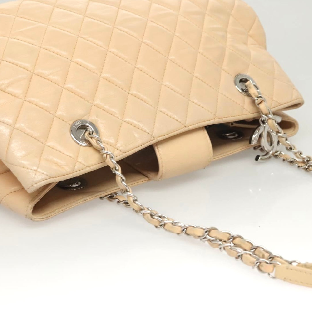 Chanel Quilted Lamb Skin Pagode Bag