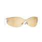 Chanel Rimless Shield Sunglasses