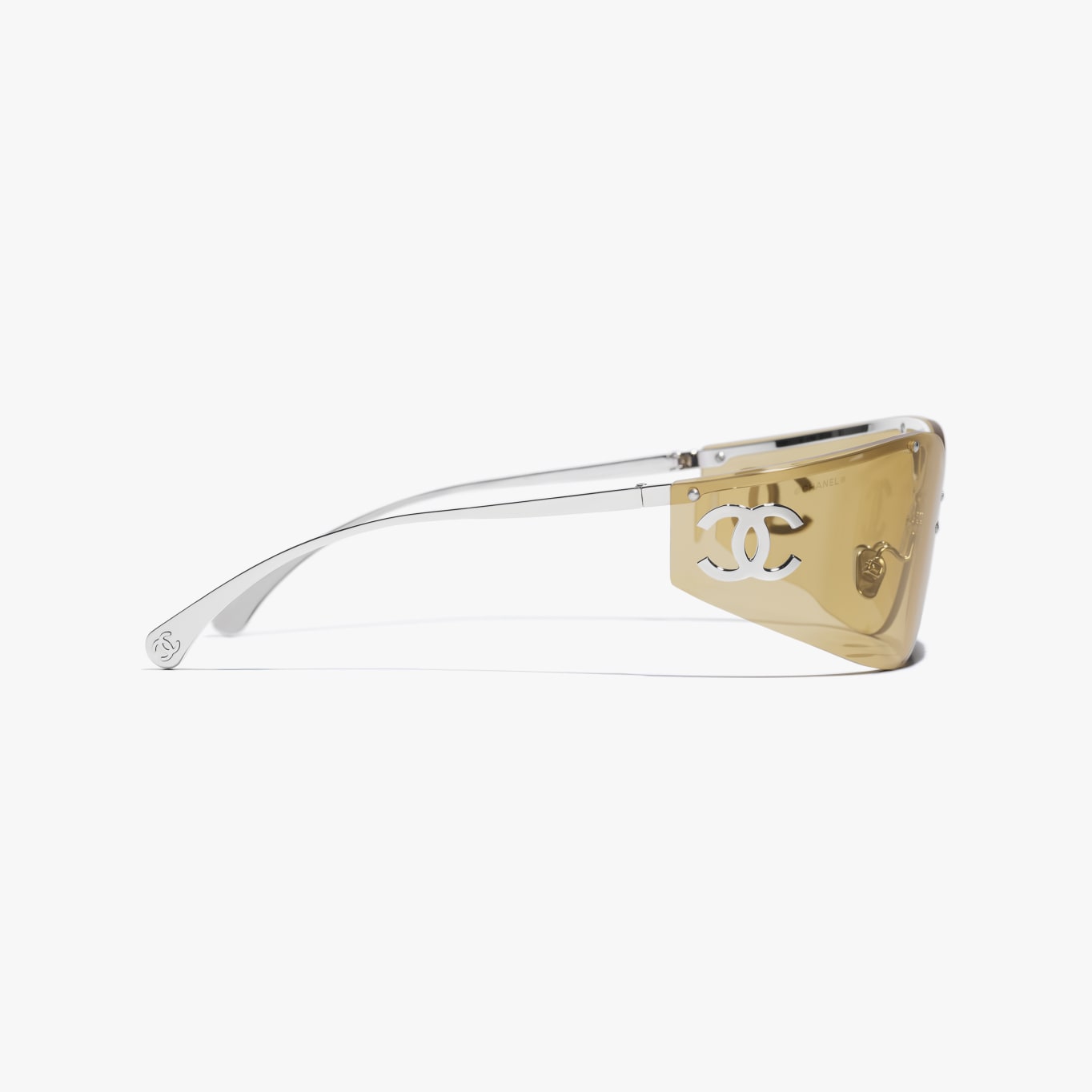 Chanel Rimless Shield Sunglasses