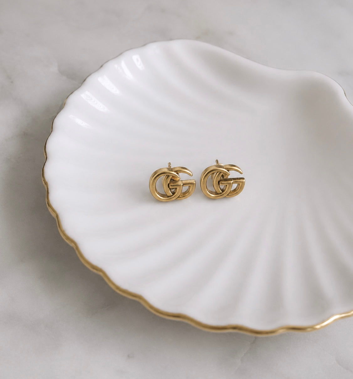 Gucci Gold Studs