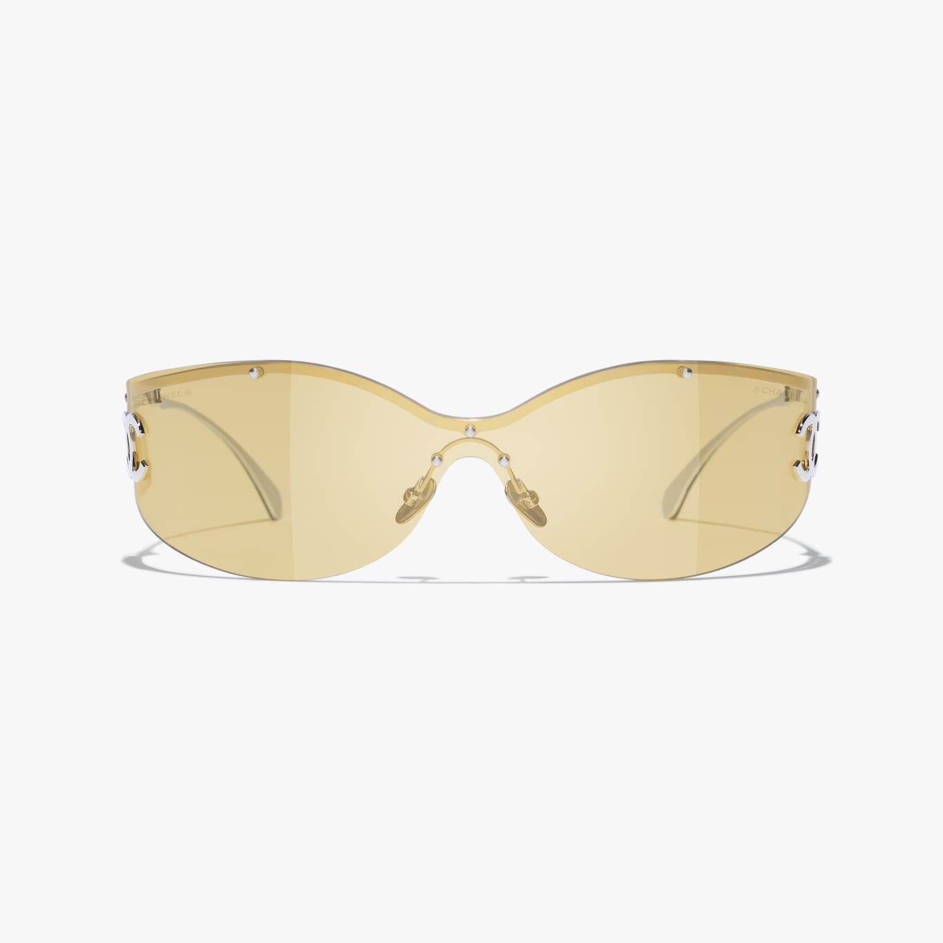 Chanel Rimless Shield Sunglasses