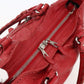 Balenciaga Red Lace City Bag