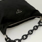 Prada Tessuto Chain Shoulder Bag
