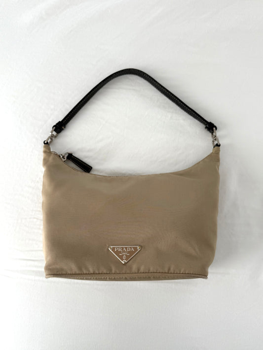 Prada Tessutto Beige Pochette