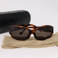 Chanel CC Tortoiseshell Coco mark Sunglasses