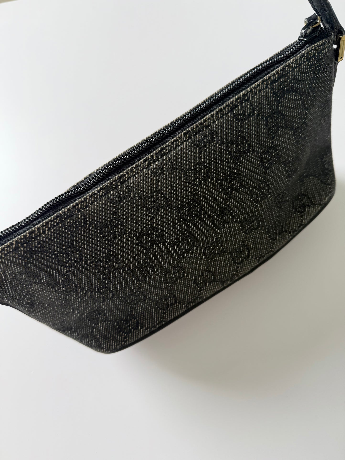 Gucci Black Denim Pochette