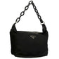 Prada Tessuto Chain Shoulder Bag