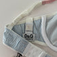 D&G Lace Pinstripe Bralette