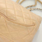 Chanel Quilted Lamb Skin Pagode Bag