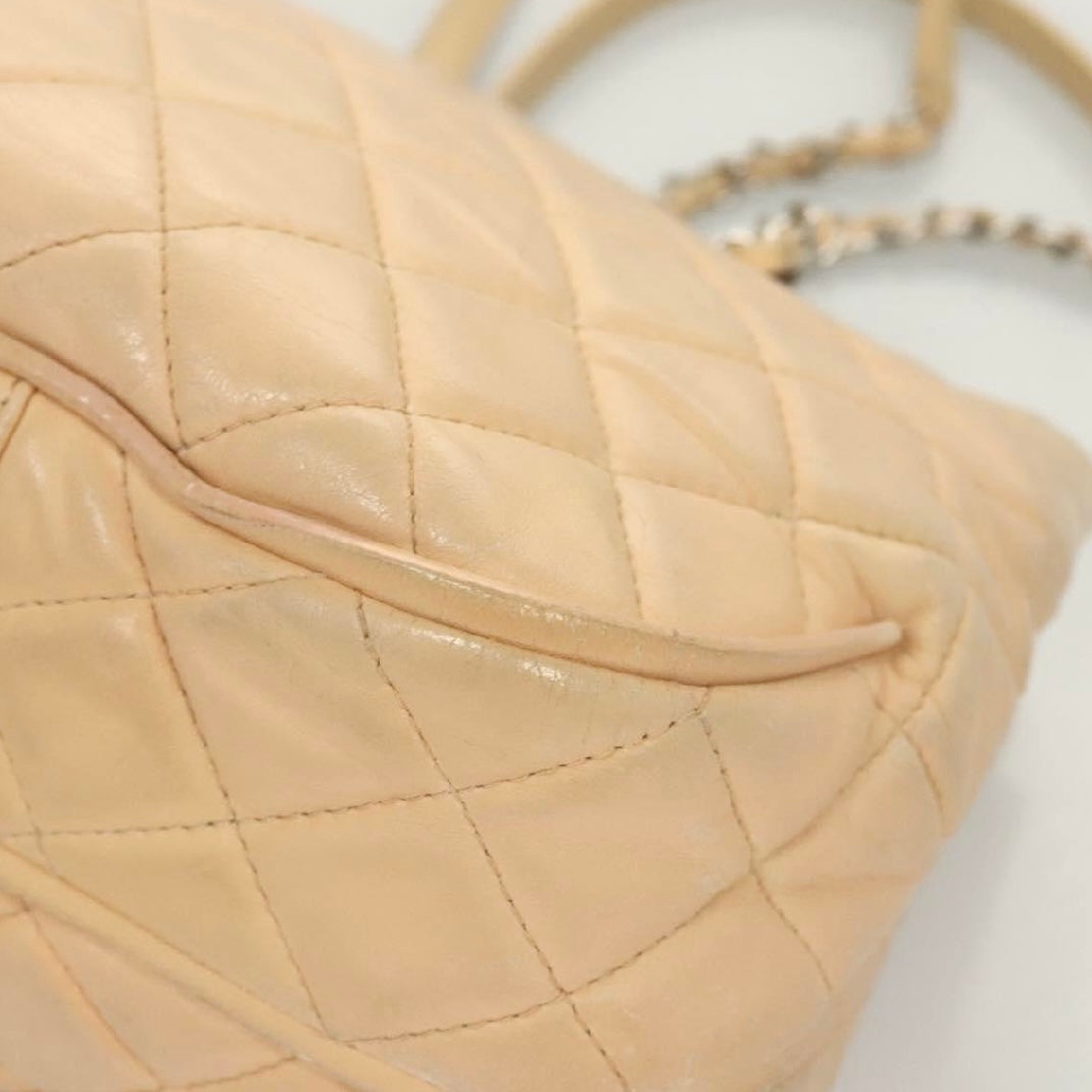 Chanel Quilted Lamb Skin Pagode Bag