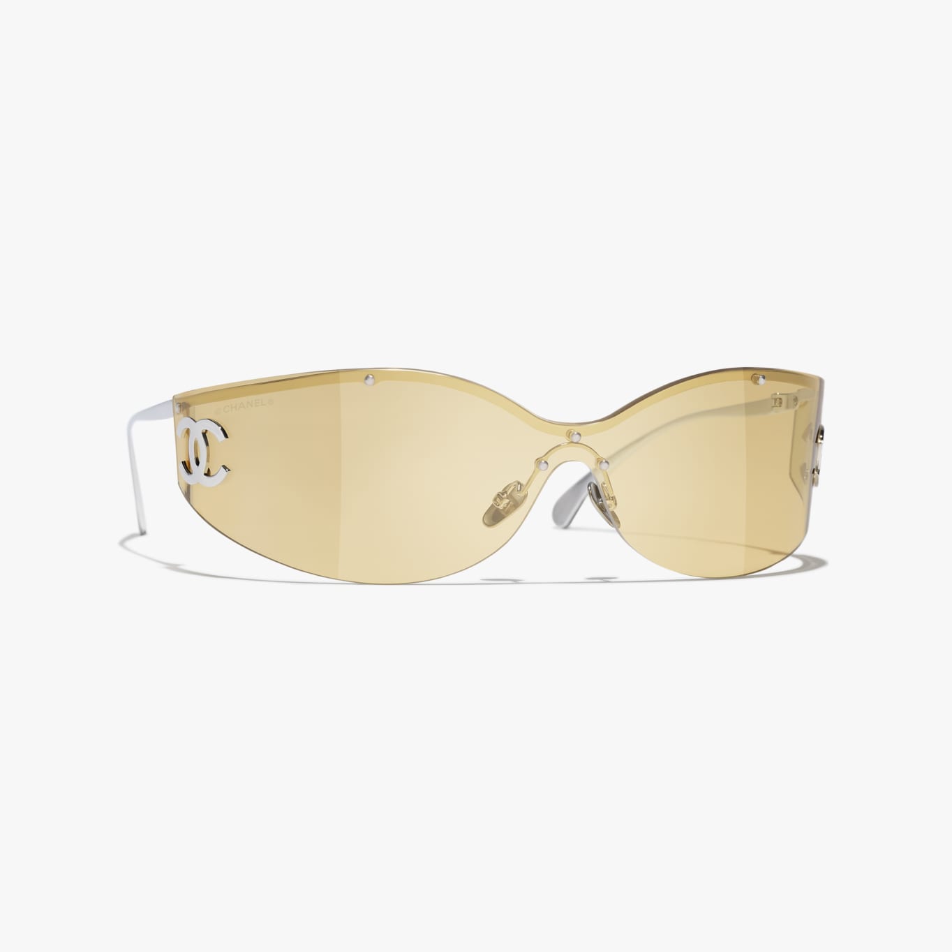 Chanel Rimless Shield Sunglasses