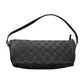 Gucci Black Denim Pochette Bag