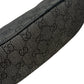 Gucci Black Denim Pochette Bag