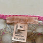 Roberto Cavalli Pink Pearl Corset