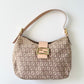 Fendi Pink Mamma Zucchino Hobo